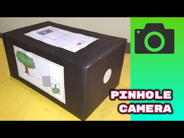 How to make a pinhole camera at home very easy way|how make pinhole camera for school project|DIY