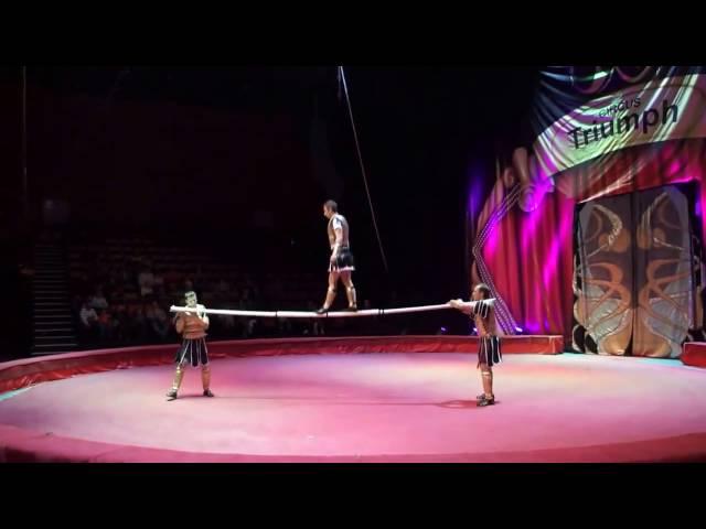 Maria Talents Group - Acrobats on Russian Bar - Vadim Naumov