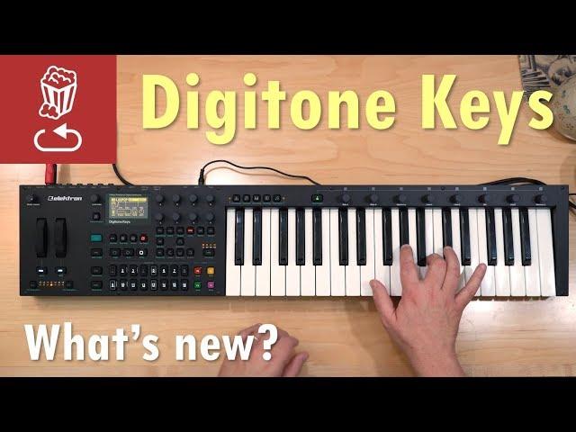 Digitone Keys - what's new? Review, tutorial and comparison to Digitone