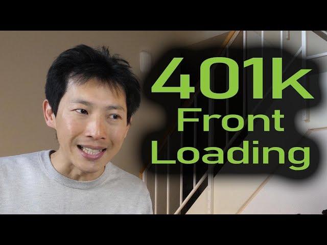 I Could Get Fired for this 401k Front Loading Video