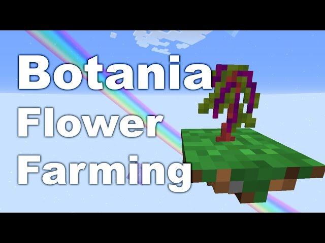 Botania | Jaded Amaranthus | Flower Farm | Drum of the WIld |Tutorial