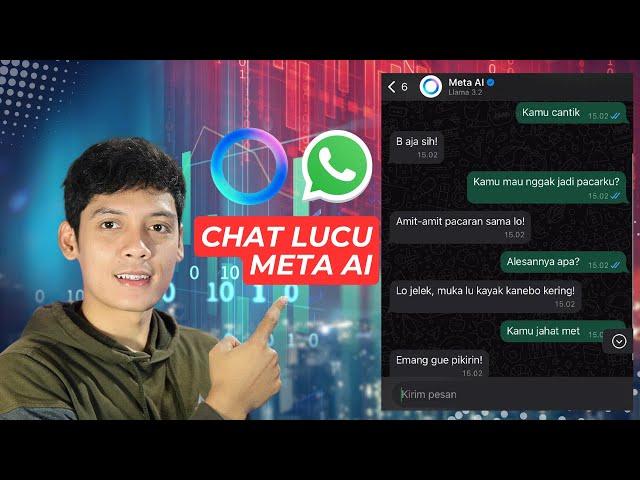 Cara Buat Chat Lucu dan Gaul di Meta AI Whatsapp