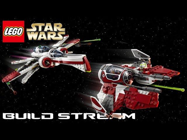 LEGO Star Wars ARC 170 & Ahsoka's Jedi Interceptor | Build Stream