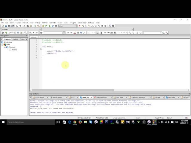 How to fix the Code Block   build + run problems with 64 bit windows systems