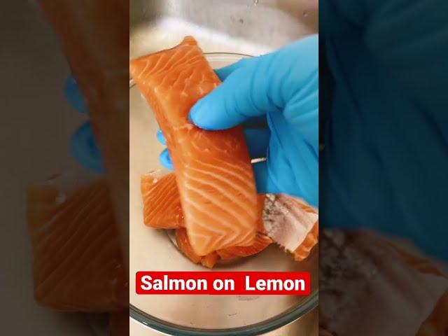 How to wash your Salmon￼ #shorts