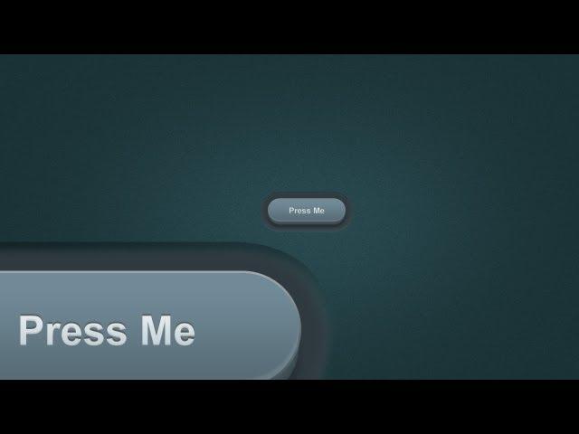 Simple 3D Pill Button - Photoshop Tutorial
