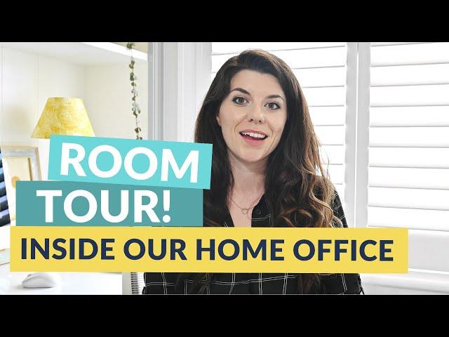 OUR HOME OFFICE TOUR | Renovating a 1930s house