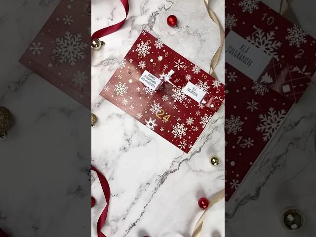 Gör en Adventskalender med Cricuts Perforation Blade  | Juliga Familjeaktiviteter!