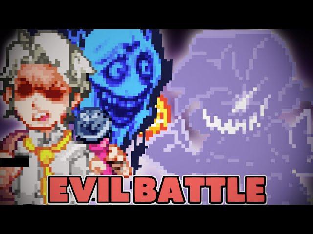 FRIDAY NIGHT FUNKIN' mod Corrupted Senpai VS EVIL Boyfriend (B- Side)