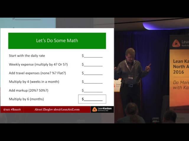 LKNA16: Striking a Different Bargain - The Economics and Risk of Kanban - Alexei Zheglov