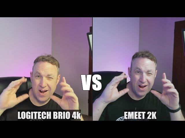 EMEET C960 2K Webcam vs Logitech Brio 4K Webcam. Which is best?