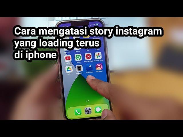 Cara mengatasi story instagram yang loading terus di iphone