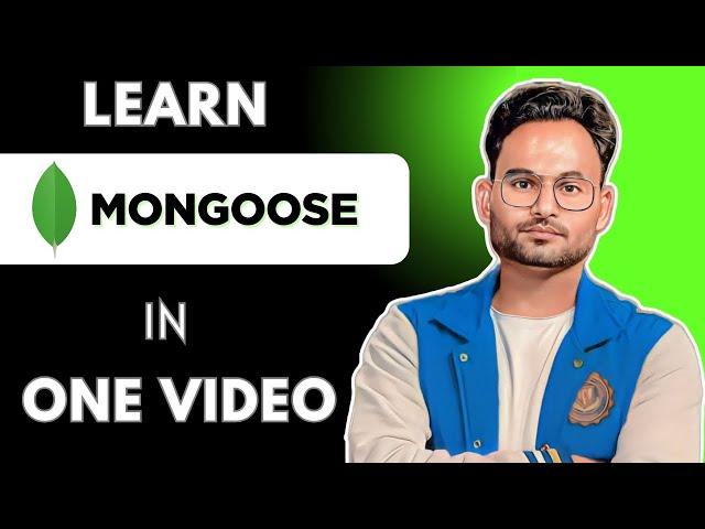 MongoDB, Mongoose tutorial in one hour