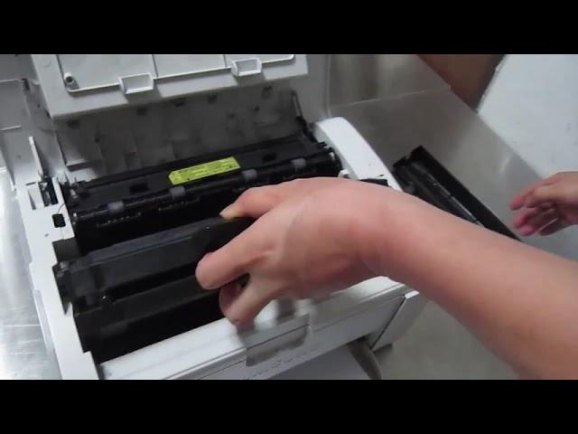 How to change toners cartridges for Samsung ML 2165W, toner cartridges model MLT D101S