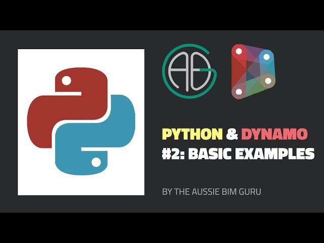 Python in Dynamo: Basic Examples