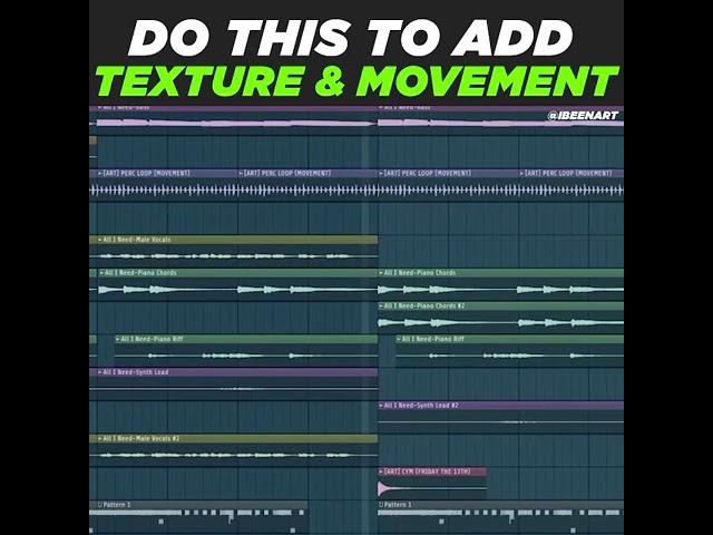 Do This To add Texture & Movement To Your Beats! (#FLSTUDIO TIPS & HACKS)