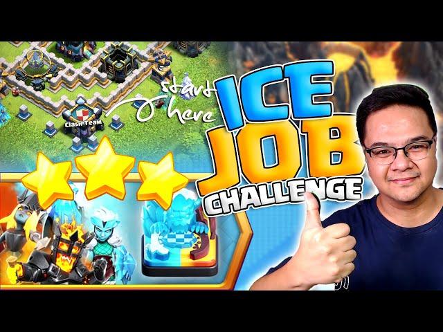 Easily 3-Star the ICE JOB Challenge! Clash of Clans [Filipino]