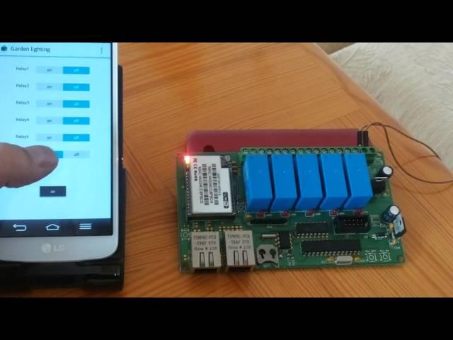 Irdroid Wifi Relay Board