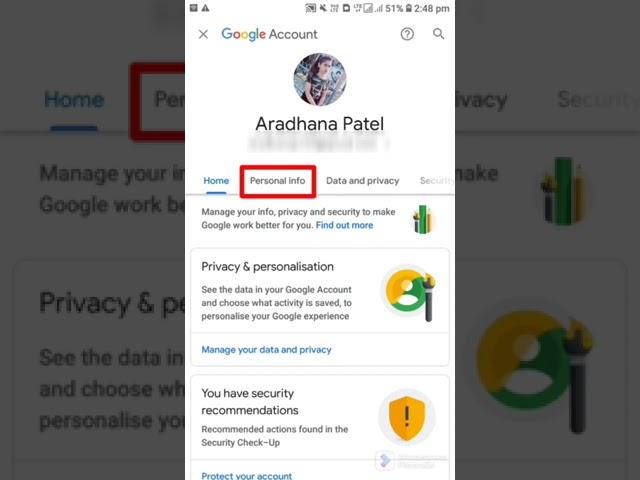 #shorts ||How to change gmail ID name || gmail id ka name kaise change kare