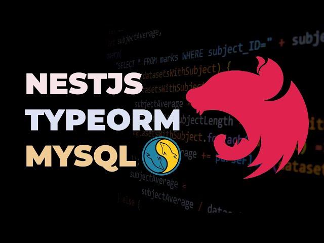 Nestjs TypeORM con MySQL Tutorial