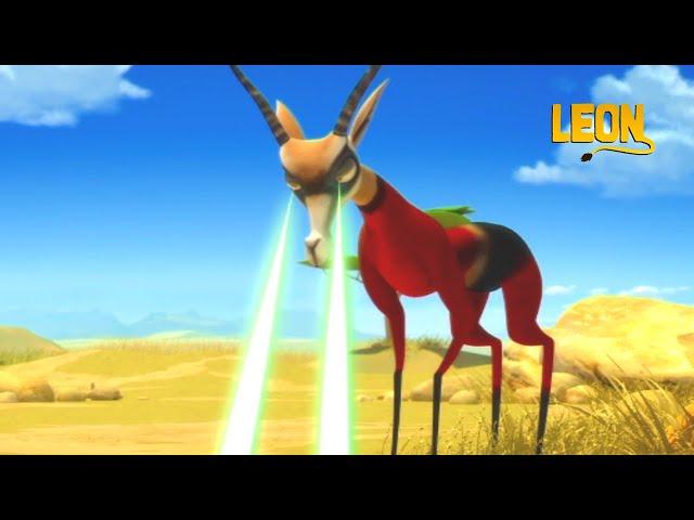 Superman Springbok | Leon the Lion | 25' Compilation | Crazy animals