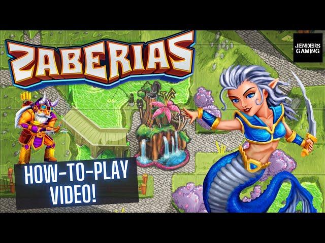 How to play the board game Zaberias!