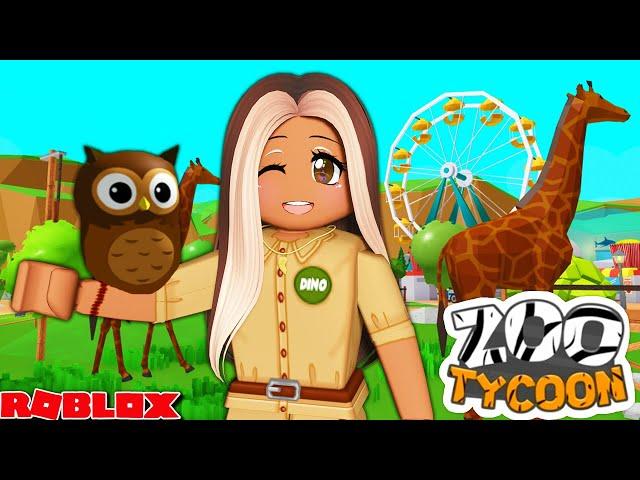  I BUILT THE BEST ZOO ON ROBLOX  | Roblox Zoo Tycoon