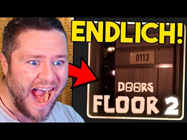 DAS FLOORS 2 UPDATE IST ENDLICH  DA UND ES IST HEFTIG!! - ROBLOX DOORS