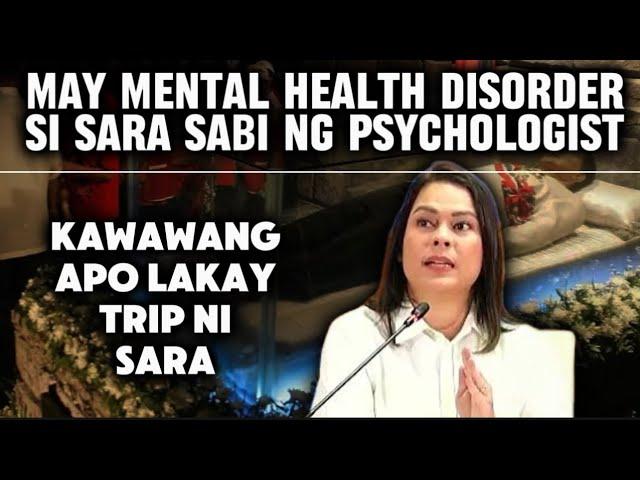 MAY SAKIT NGA SA UTAK SI SARA! PATI P4T4Y IDADAMAY