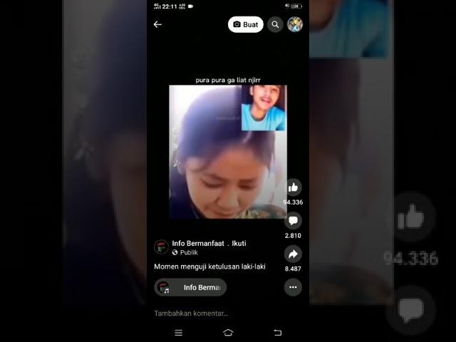 VIDIO LUCU KETIKA VC SAMA PACAR!!!