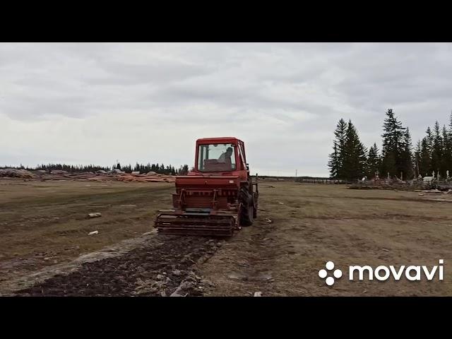 Сеялка-борона-дисковая три водном Саха Vredo часть 2 тест драйв