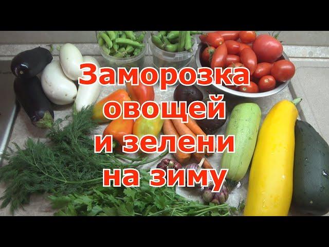 Заморозка овощей и зелени в домашних условиях. Как правильно морозить разные овощи и зелень на зиму