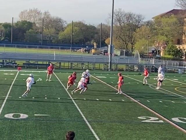 Bouncing Ground Ball to Goal off of Ride Against OPRF