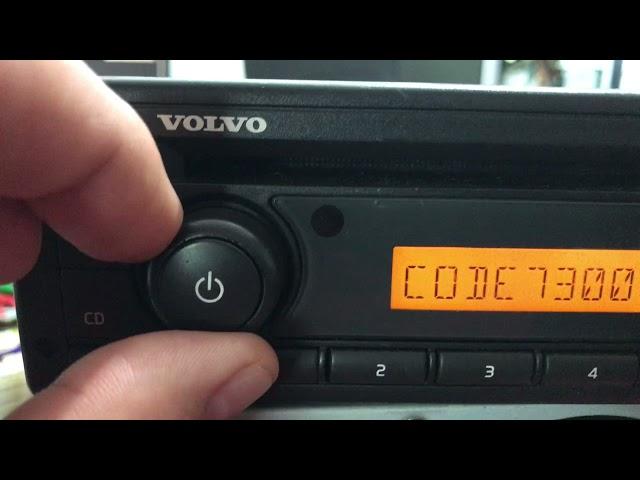 Como Desbloquear/Inserir o código do radio original volvo