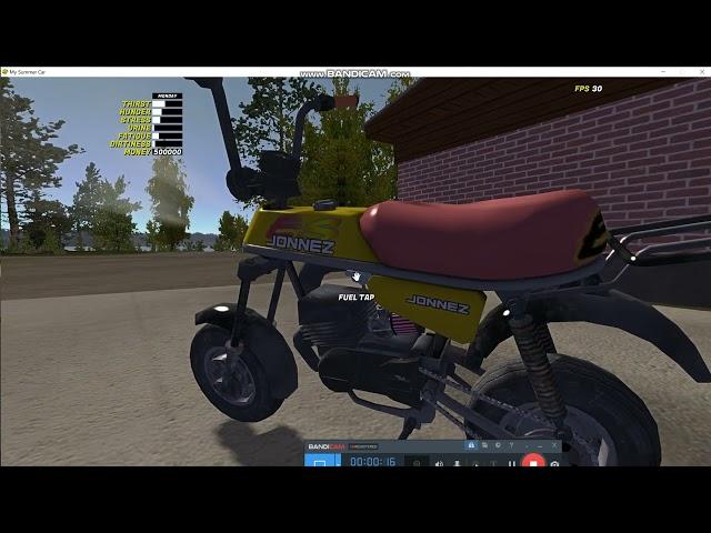 Как завести мопед в My Summer Car