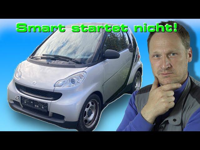 Smart 451 startet nicht (P0336 Kurbelwellen Positionsgeber Signal außer Bereich)