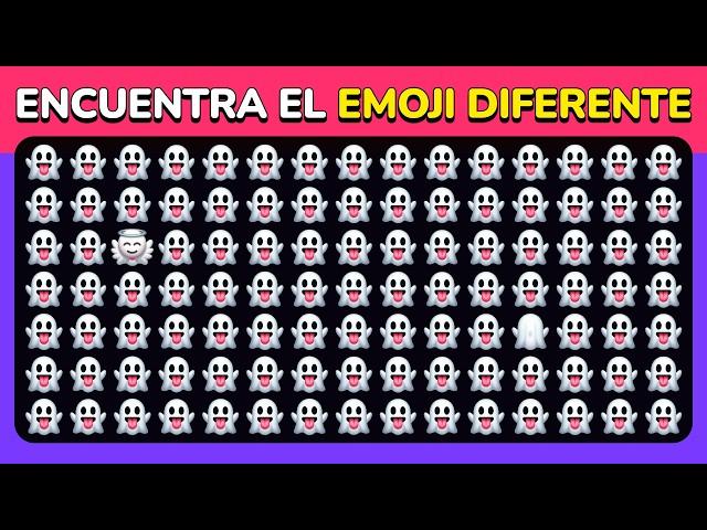 Encuentra el Emoji Diferente - Edición Experto  | 40 Mega Niveles - Desafío de Emojis