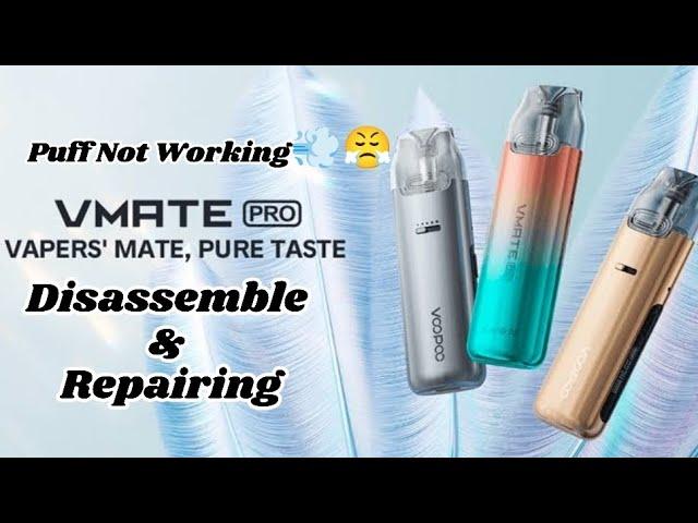 Voopoo Vthru/Vmate Pro Disassembling And Puff Repairing By Kaashge