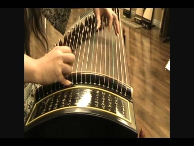 Guzheng "Hard to Apart" 古筝 "别亦难" Sound of China Guzheng Basic Tutorial