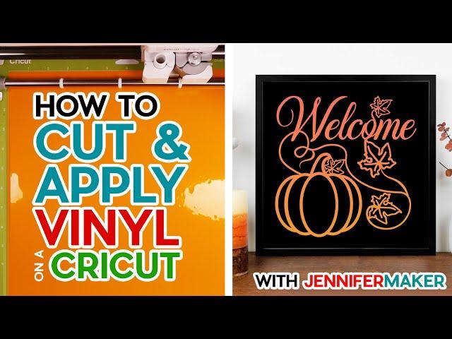 How to Cut Vinyl on a Cricut For Beginners! Easy Step-by-Step Tutorial + Fun Projects!