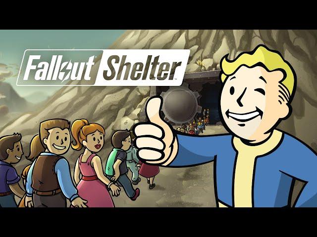 Fallout Shelter - Открываем 40 кейсов! (iOS)