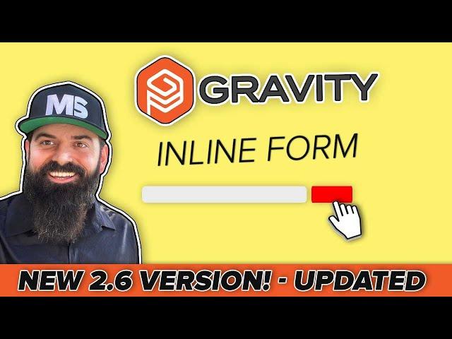 How to Make Gravity Forms Inline | New 2.6 Version Update