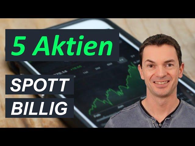 5 extrem billige Aktien (KGV unter 10) So würde ich 1.000 Euro investieren