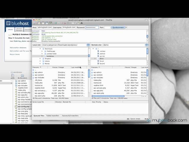 Learn Wordpress 1.5 - Installing Wordpress (manually)