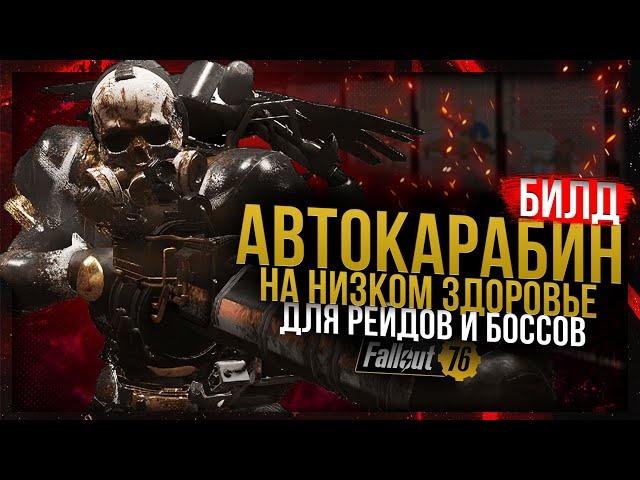 Обновлённый БИЛД НА КАРАБИНЫ 2025 // Для рейдов и боссов // Fallout 76