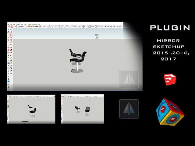 plugin para hacer  espejo o mirror en sketchup