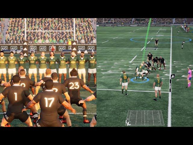 Rugby Challenge 4 -All Blacks vs Springboks - The Rugby Championship 2023