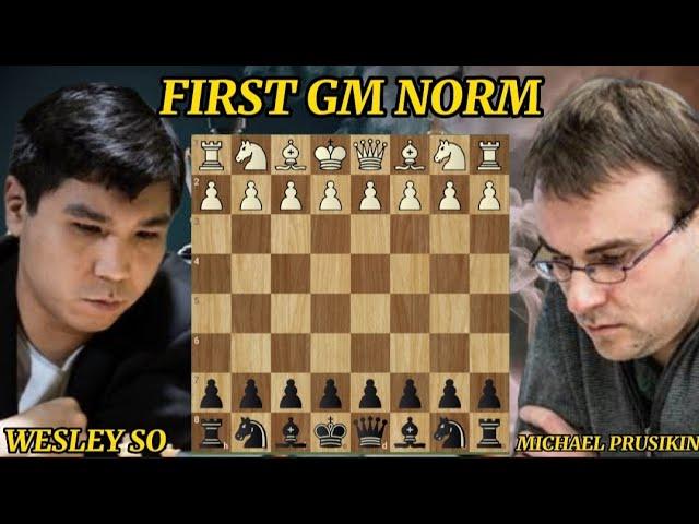 FIRST GM NORM OF WESLEY SO VS MICHAEL PRUSIKIN | BAD WIESSE OPEN GERMANY 2006