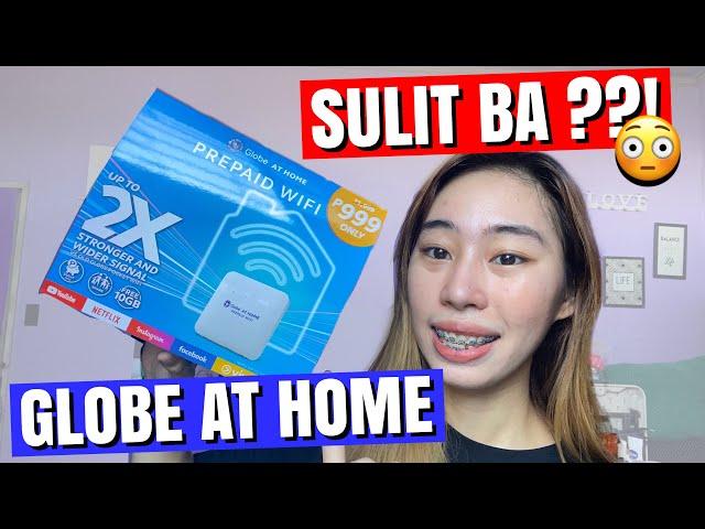 GLOBE AT HOME PREPAID WIFI MAGANDA BA ???