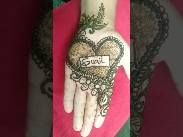 Mehendi design #Kanchan Art #short video